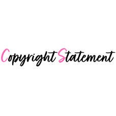 Copyright Statement Copyright Statement