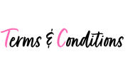 Terms & Conditions...